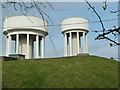 Water towers near Corby