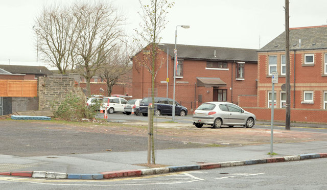 Vacant site, Sandy Row, Belfast - March 2014(2)