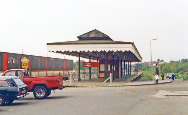 Felixstowe station, 1988