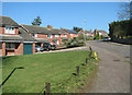 Houses in Messenger Close, Bungay