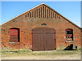 Old brick barn at The Elms