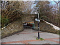 Underpass beneath the A474 in Pontardawe