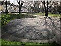 SX9164 : Disused play space, Upton Park by Derek Harper