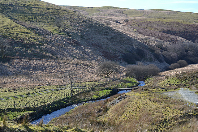 The Afon Pysgotwr Fawr above Nant-gwernog