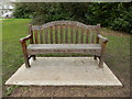 Martin Potter Bench, Chantry Park