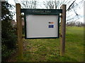 Chantry Park sign