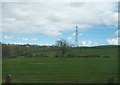 J3667 : Powerlines east of the A24 (Saintfield Road) by Eric Jones