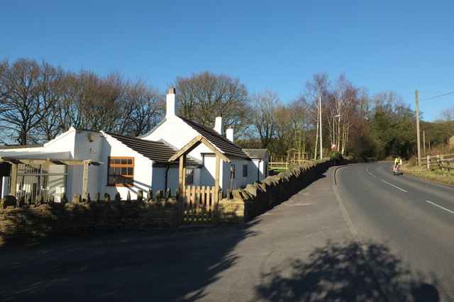 Old house on Shaley Brow, Billinge