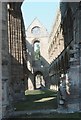 NT6520 : The ruins of the nave of Jedburgh Abbey by David Smith