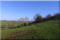 Following Patson Hill Lane round Patson Hill