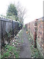 Footpath - off Plumpton Road