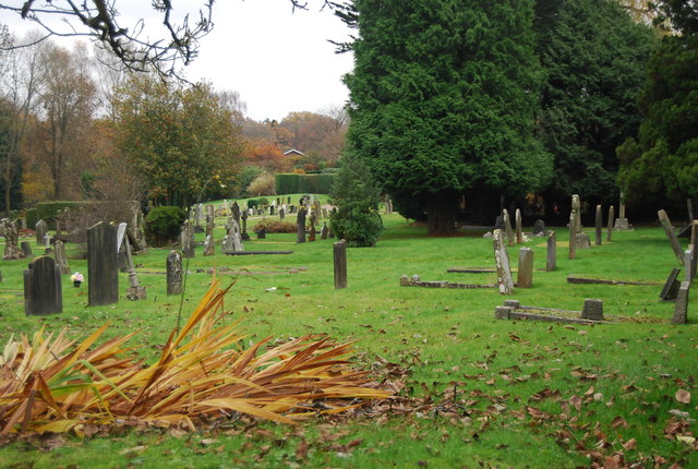 Cemetery in Fernhurst © N Chadwick cc-by-sa/2.0 :: Geograph Britain and ...