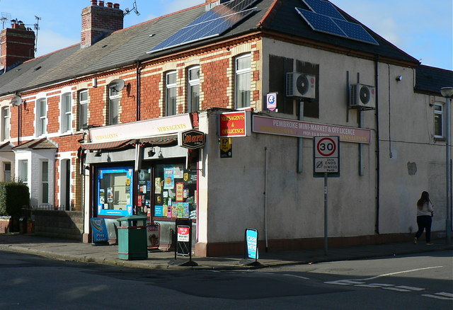 Corner shop on Pembroke Road