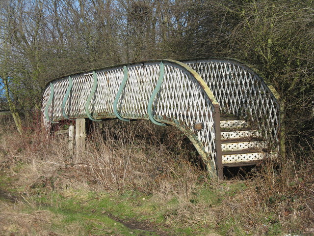 Old railway footbridge