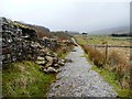 SD7991 : Fallen wall along the Pennine bridleway by Christine Johnstone