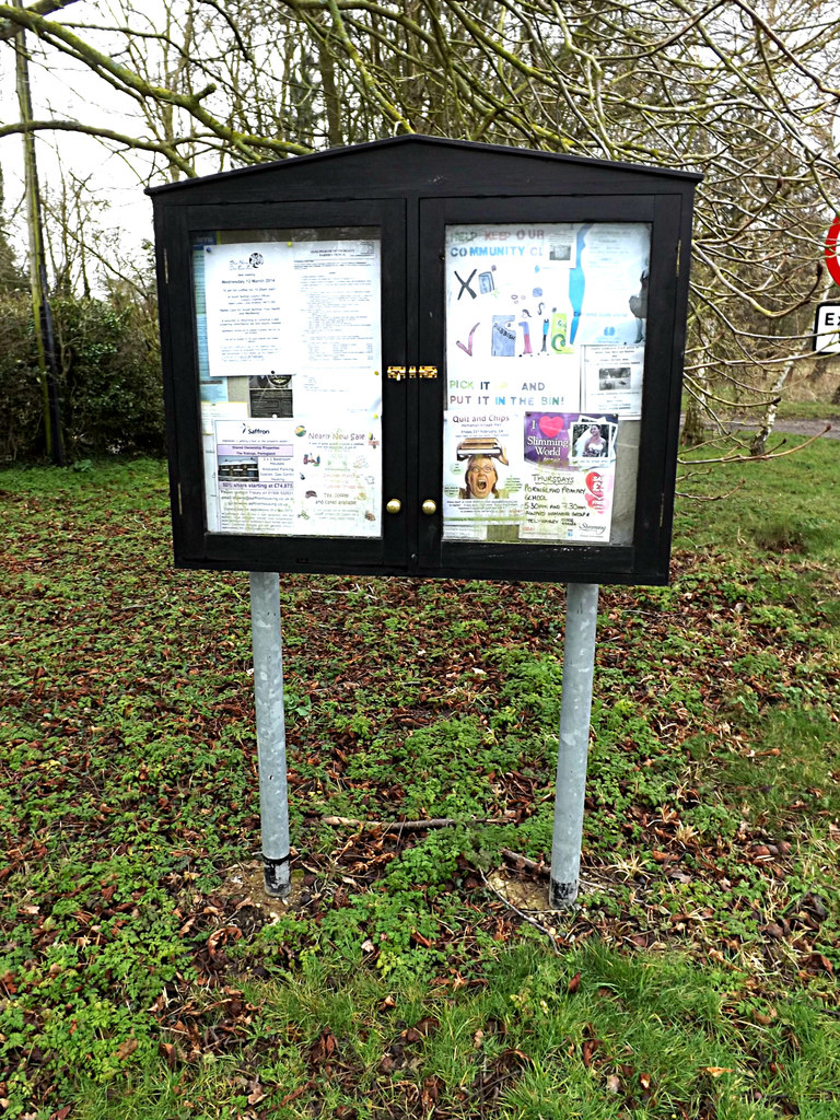 Village Notice Board © Geographer cc-by-sa/2.0 :: Geograph Britain and ...