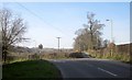 Fork in road, Lamerton