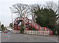 Oakham Level Crossing footbridge