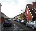 Car-lined Brecknock Road, Bristol