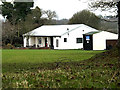TM2396 : Pavilion at Saxlingham Nethergate Playing Field by Geographer