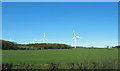 Wind turbines near Butterwick Belt