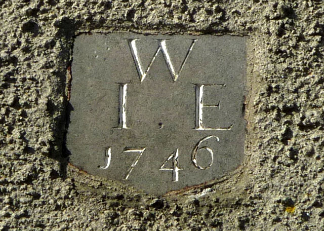 Date stone at Must Hill