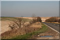 Rolling chalk hills from the A153