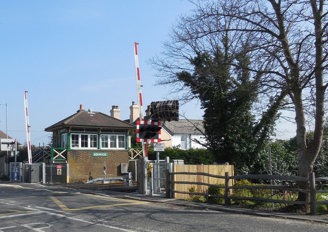 Signal Box at Berwick Station