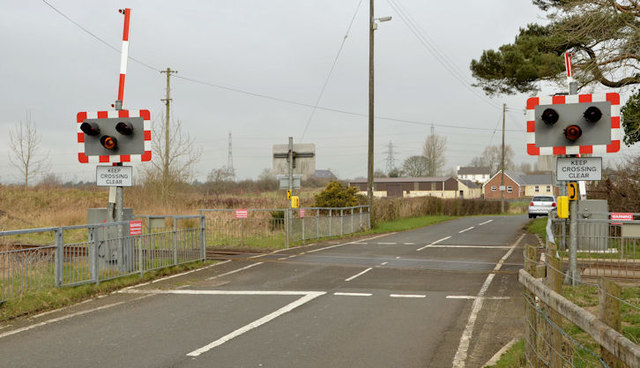 Kingsmoss No2 level crossing near... © Albert Bridge :: Geograph Ireland