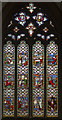 Stained glass window (s.IX), St Mary Magdalene, Newark