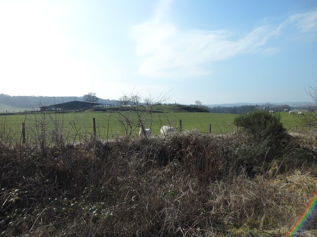 Fodston from the cycle path