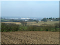 View north-west from Nazeing churchyard