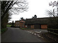 TM3592 : Loddon Road & Ivy Farm George V Postbox by Geographer