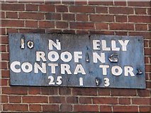 TQ3282 : Ghost sign on the remains of the (former) City Road tube station, City Road / Central Street / Moreland Street, EC1 by Mike Quinn