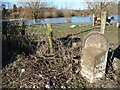 Tadcaster and Otley Road milepost