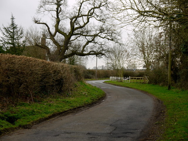 Road to Aston Hall and Aston Hall Farm