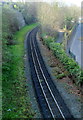 Narrow gauge track, Caernarfon