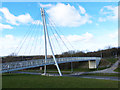 Foot and cycle bridge over West Common Lane