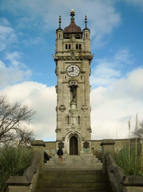 Whitehead Memorial Clock Tower and Gardens, Bury