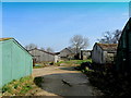 Outbuildings behind Woodlands Farm