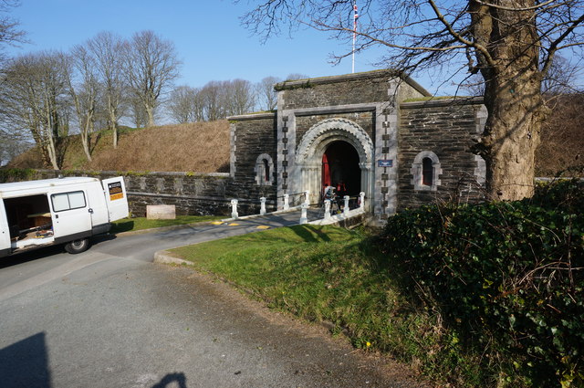 Entrance to Crownhill Fort