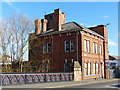 Derelict building at Frog Island, Leicester