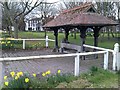 Covered drinking trough on Clifton Green