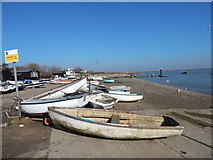 TM4249 : Boats at Orford Quay by Hamish Griffin