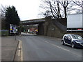 Railway bridge over Leeming Lane South (A60)