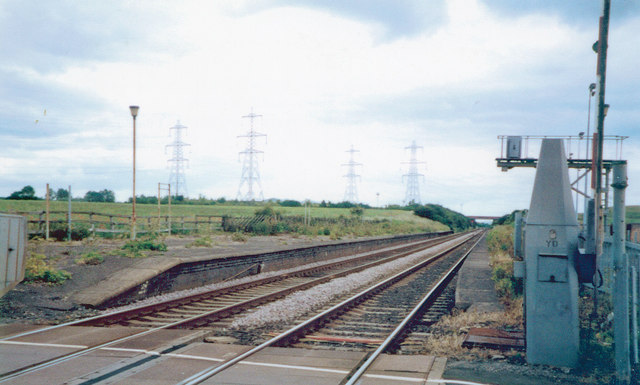 Greatham station remains, 2002