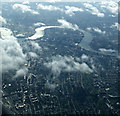 The Isle of Dogs from the air