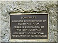 Garrison Church of All Saints, Aldershot: plaque on the airborne memorial (d)