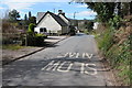 Road passing through Llanvapley