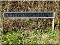 TM3693 : Old Bungay Road sign by Geographer